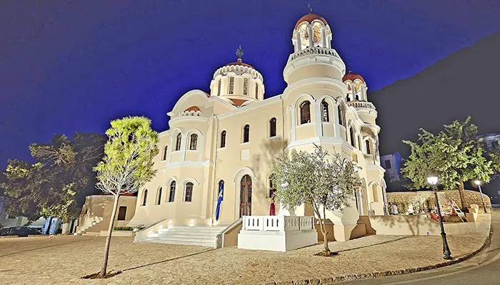 Meis Adası'nda Agios Georgios Kilisesi.