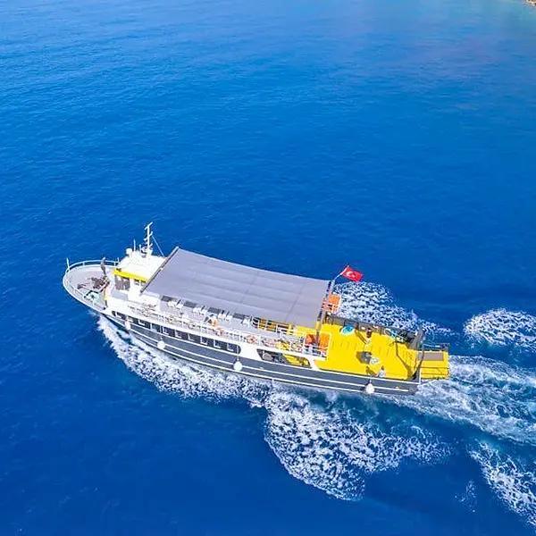 Kaş Meis feribot operatörü Meis Ferry Lines.