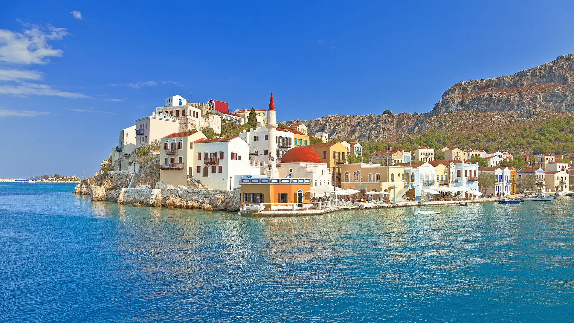 Kaş'tan Meis'e feribot.