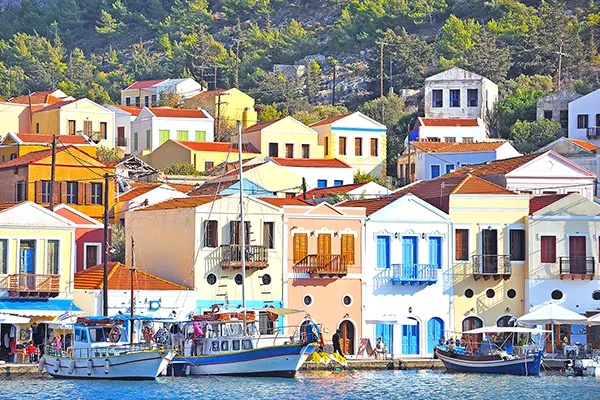 Meis Adası resimleri.