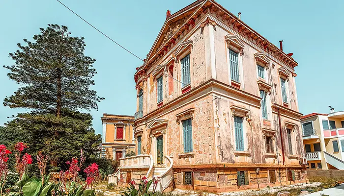 Traditional House in Lesvos island.