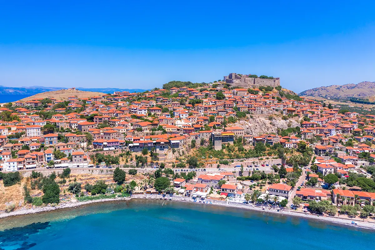 Midilli Adası, Yunanistan resimleri.