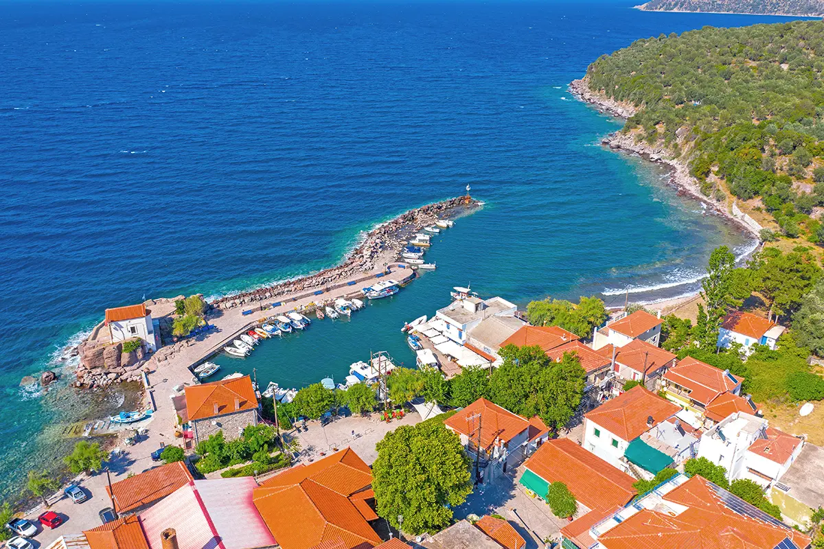 Midilli Adası, Yunanistan resimleri.