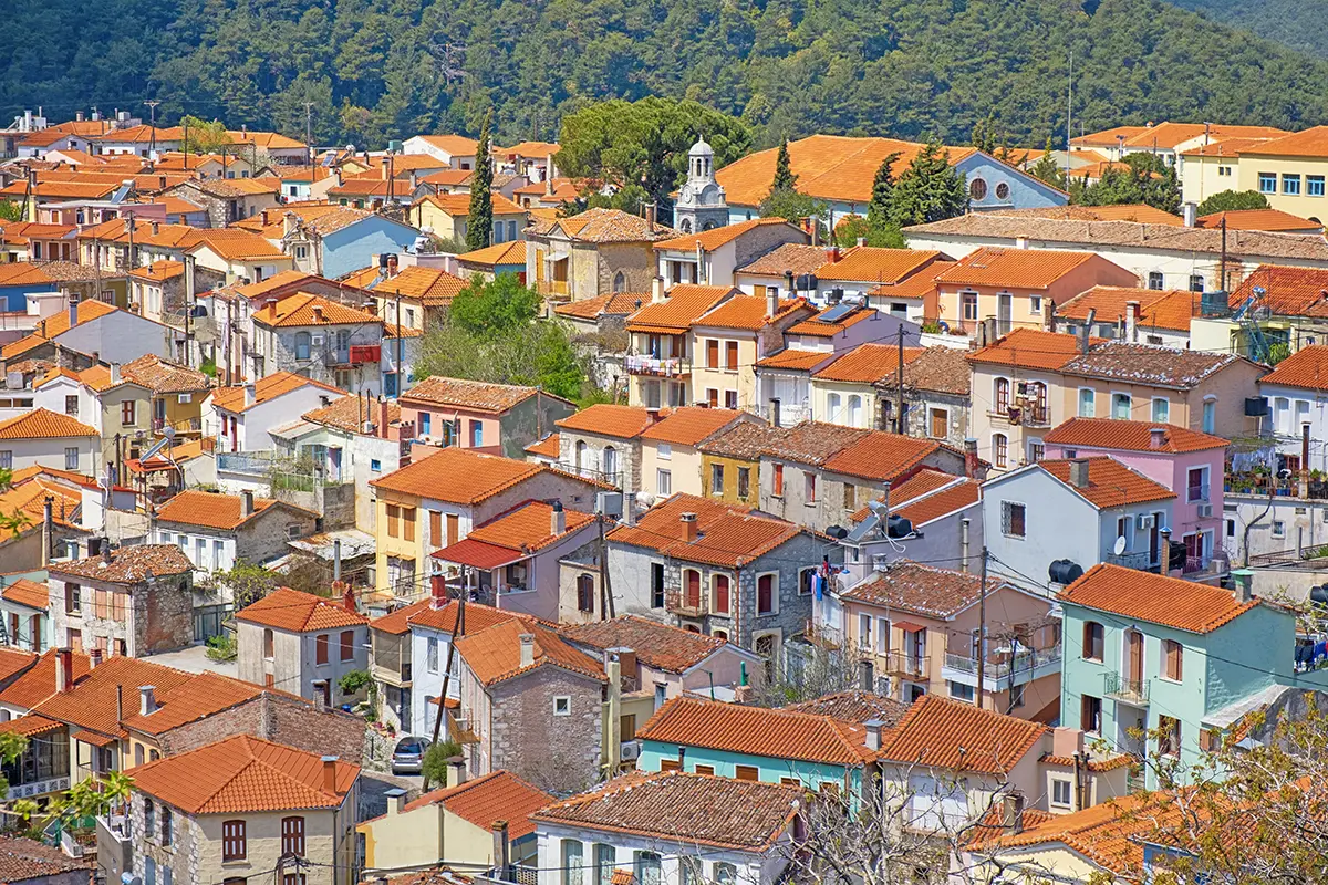 Midilli Adası, Yunanistan resimleri.