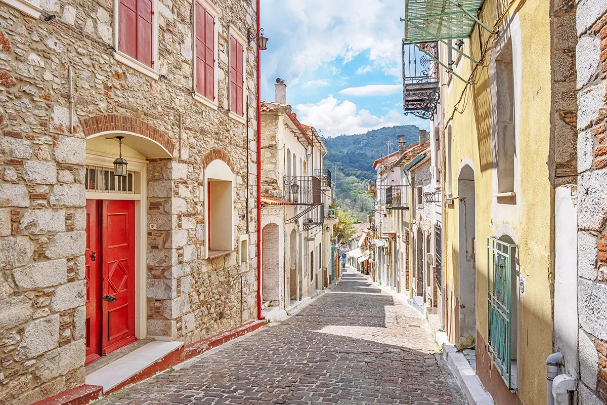 Midilli Adası, Yunanistan resimleri.
