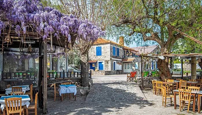 Authentic Villages in Lesvos island.