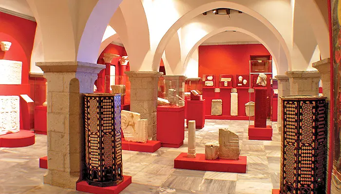 Patmos Adası'ndaki Kilise Müzesi.