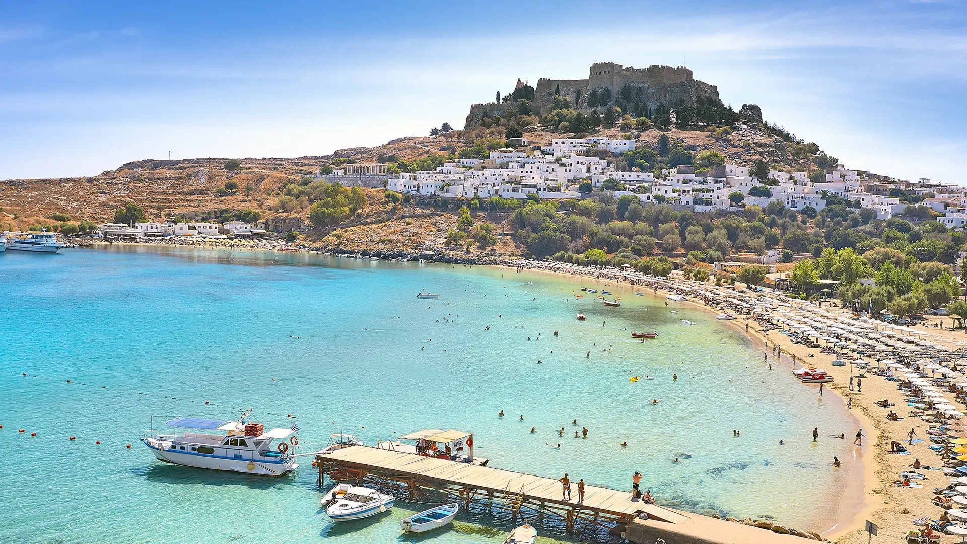 Marmaris'ten Rodos'a feribot.