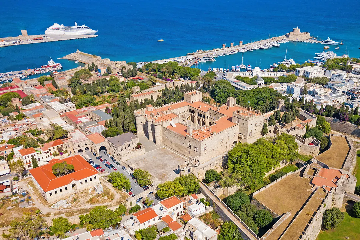 Rodos Adası resimleri.