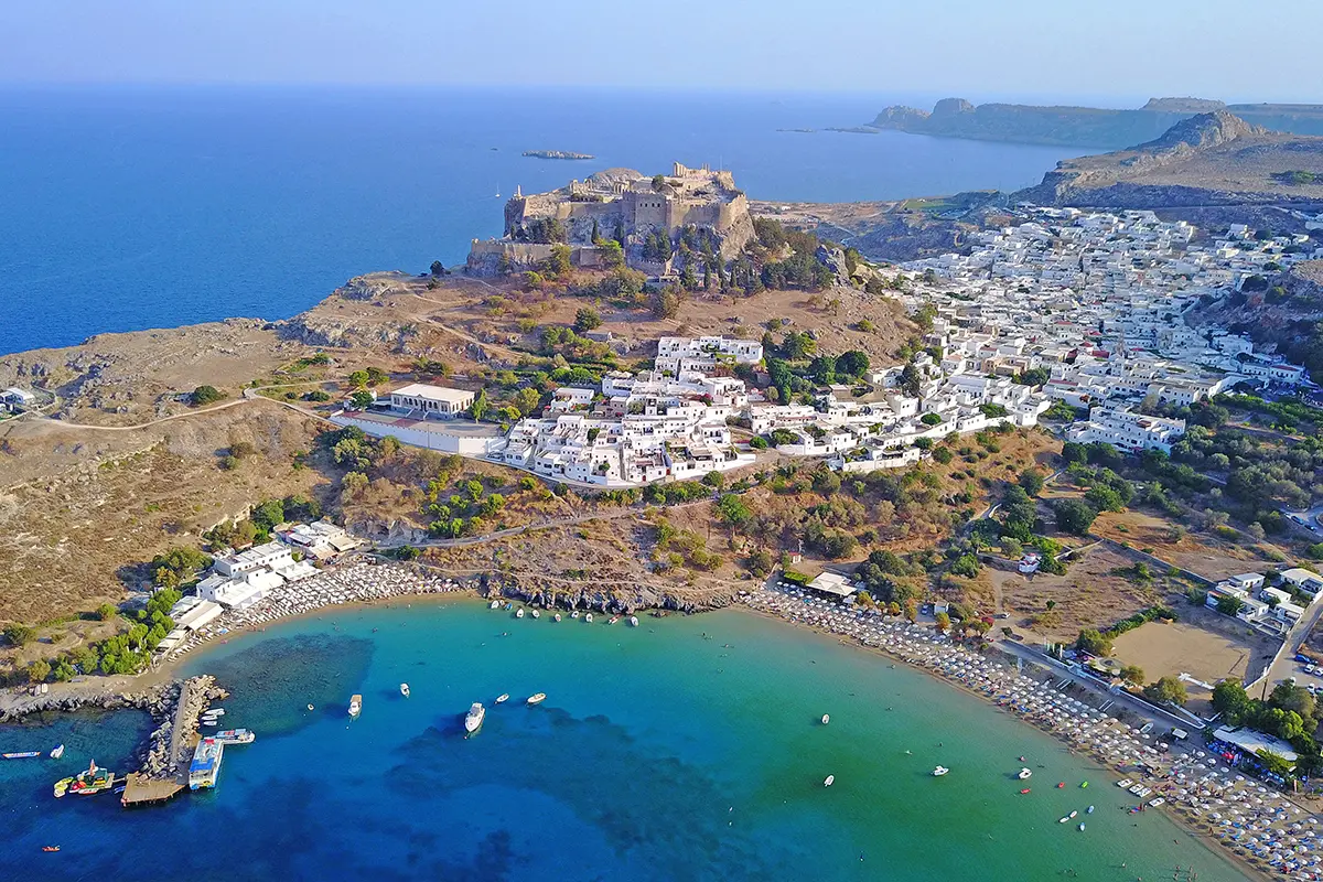 Rodos Adası resimleri.