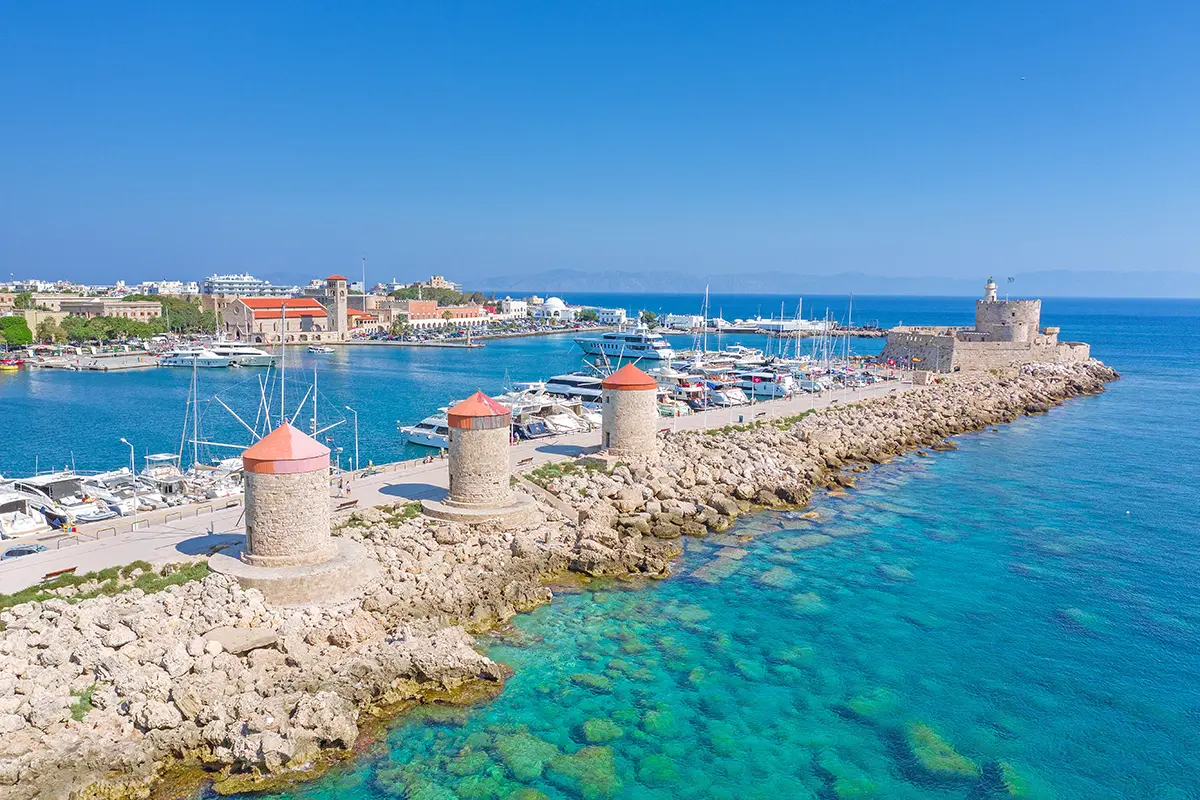 Rodos Adası resimleri.