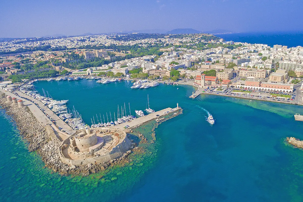 Rodos Adası resimleri.
