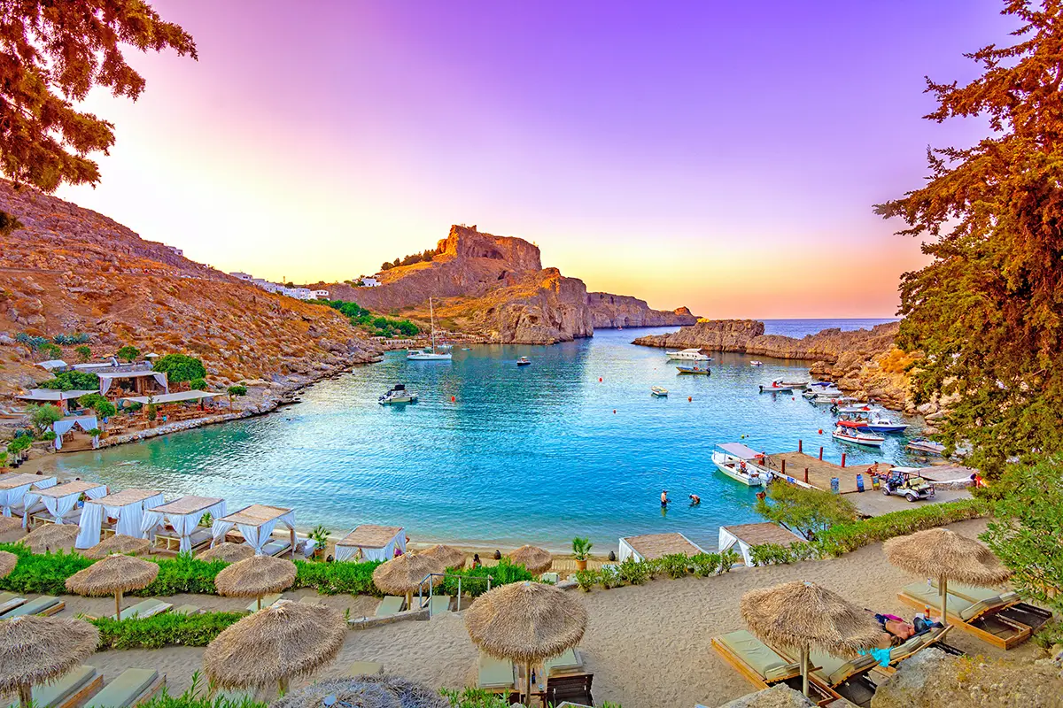 Rodos Adası resimleri.