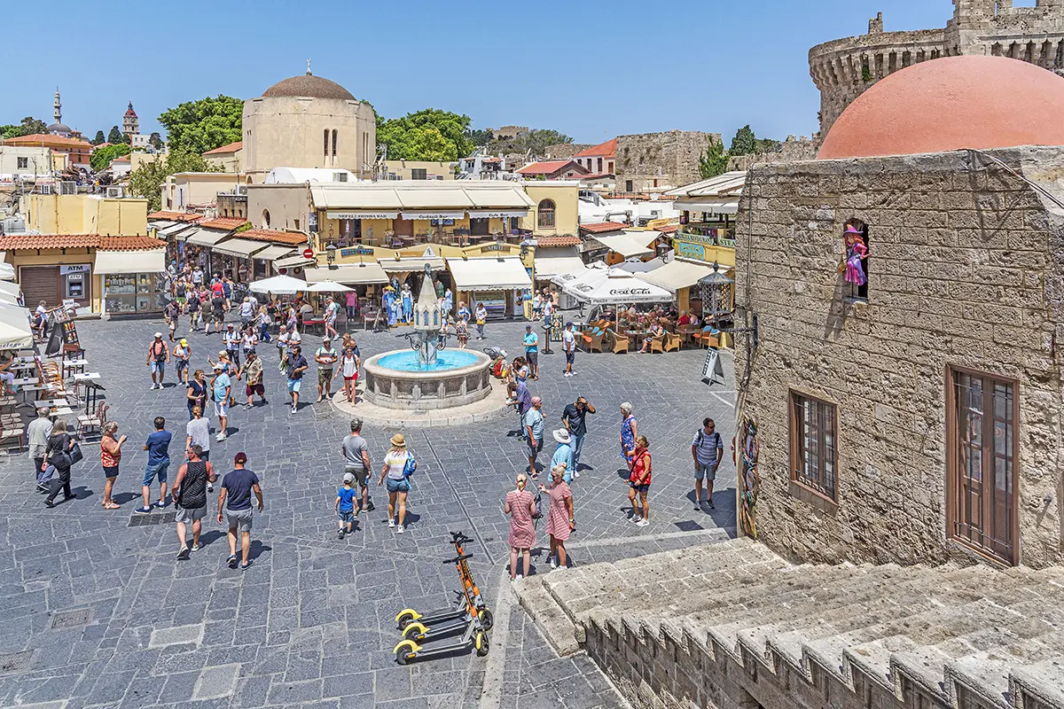 Rodos Adası resimleri.