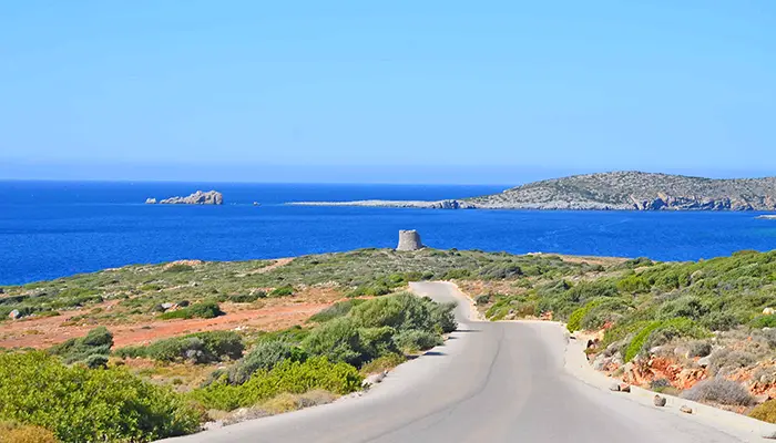 Watchtowers in Chios island.