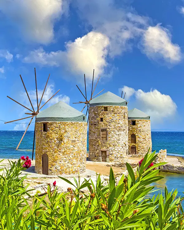 Cesme Chios ferry travel guide.