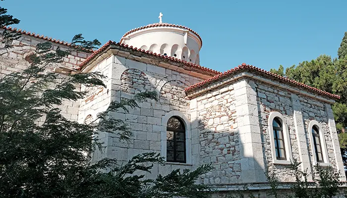 Samos'un Metamorfosis Kilisesi.