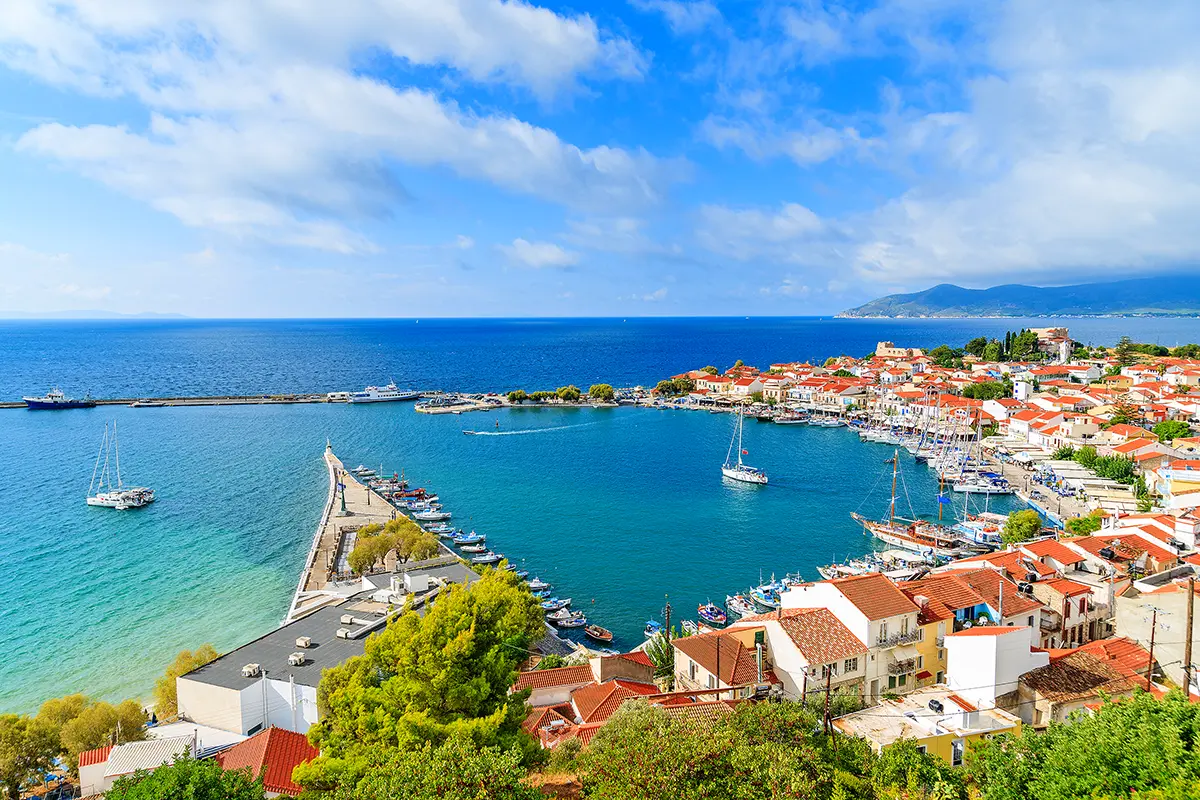 Samos island, Greece.