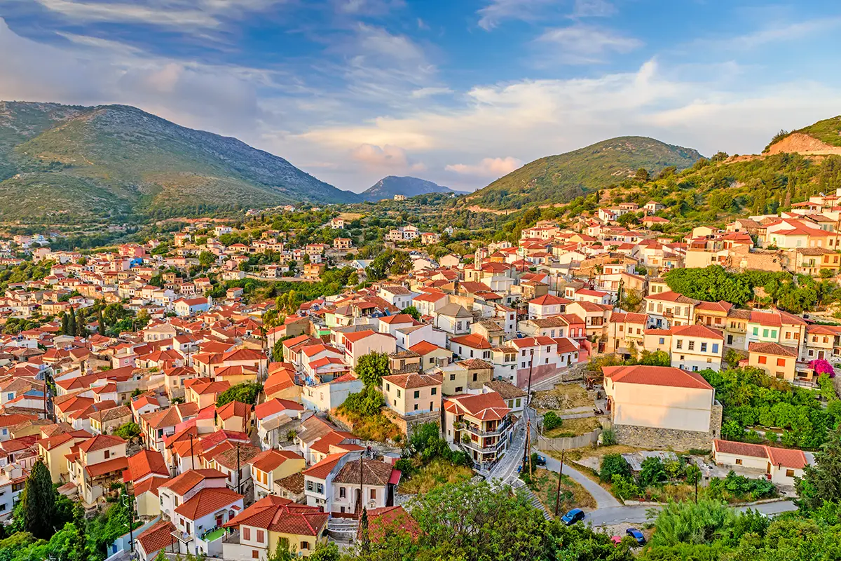 Samos island, Greece.