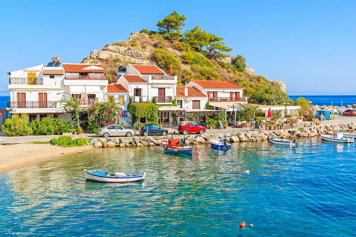 Samos island, Greece.