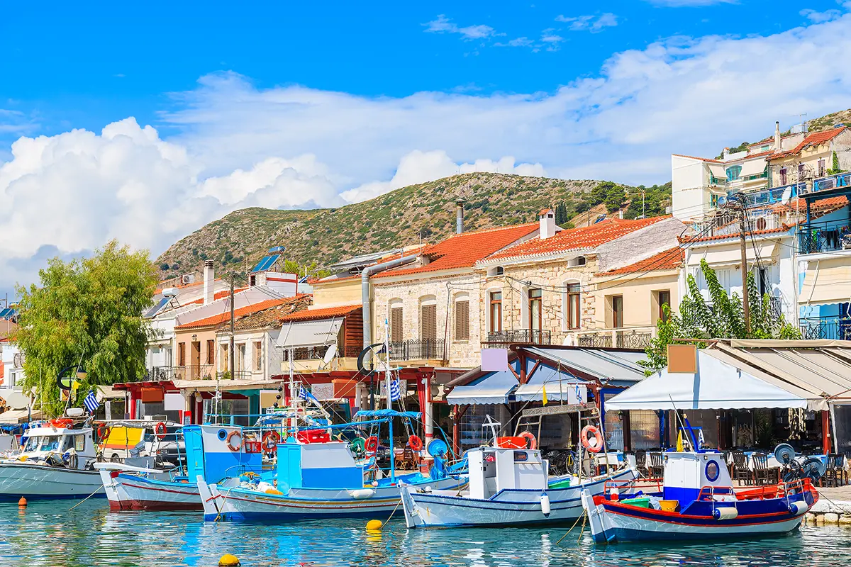 Samos island, Greece.