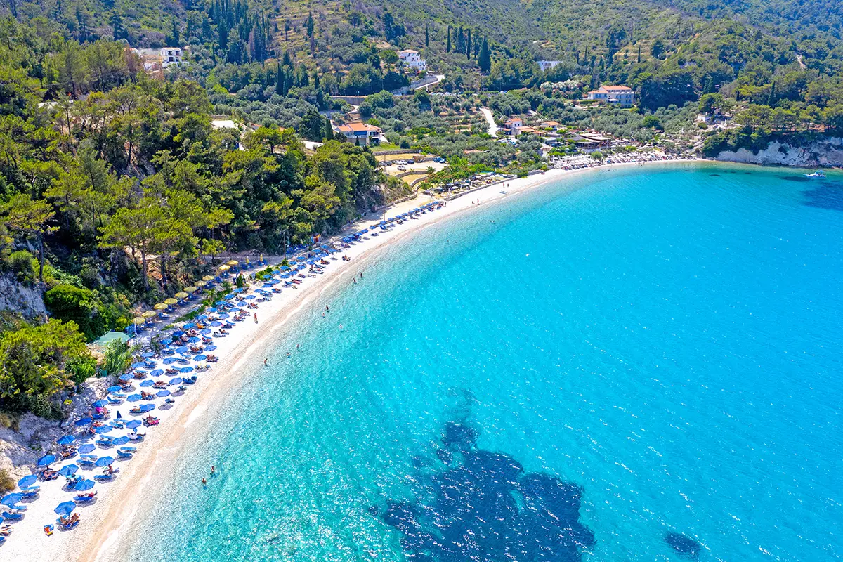 Samos island, Greece.