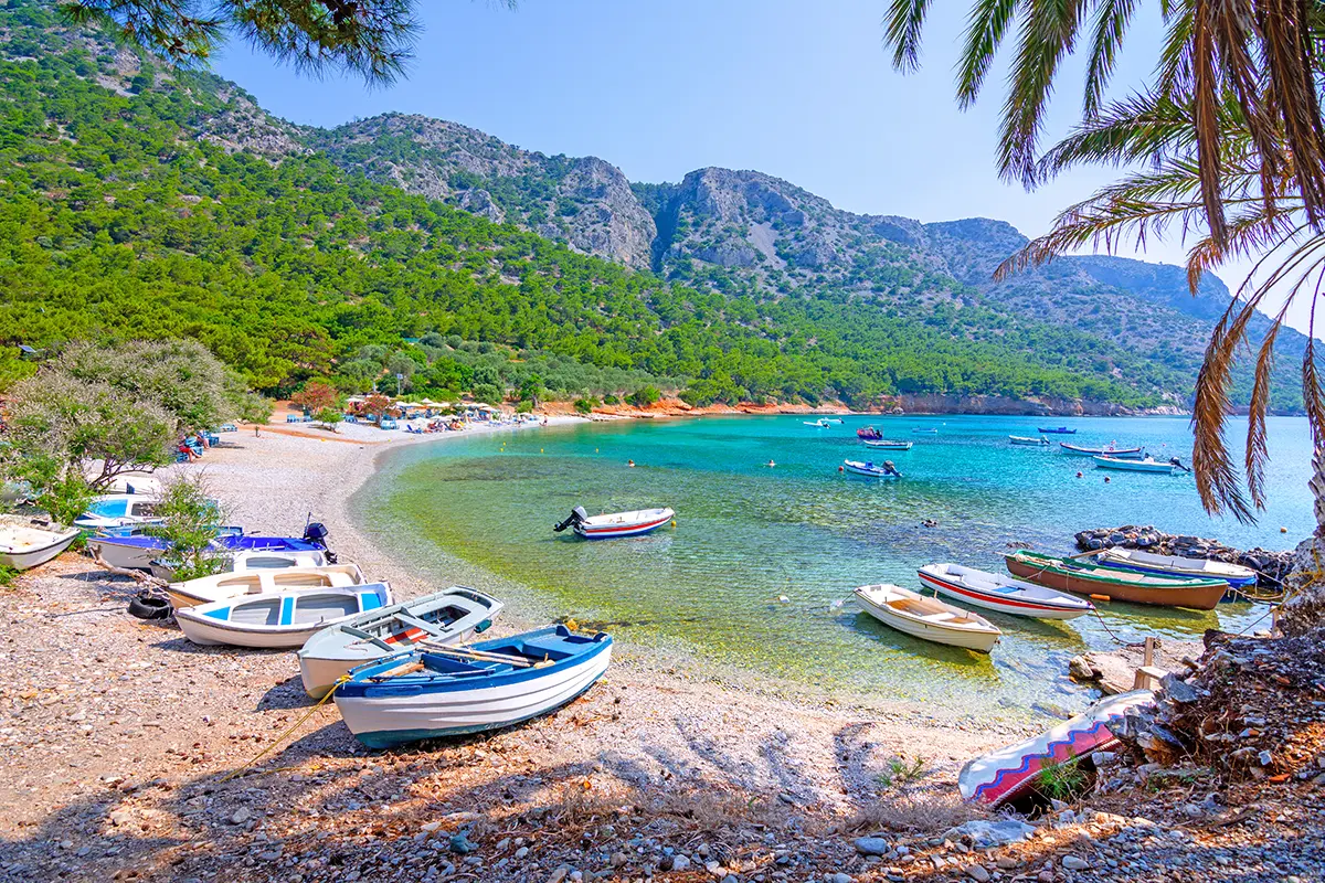 Samos island, Greece.