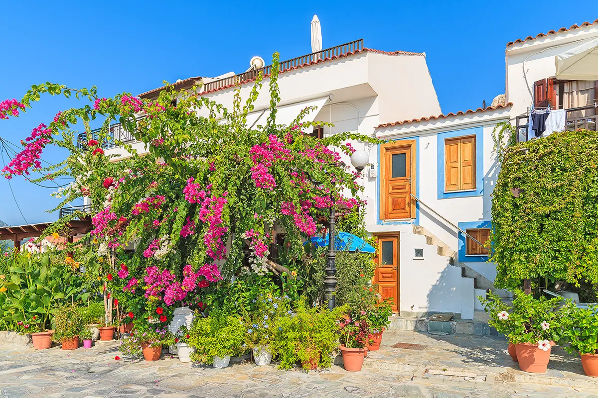 Samos island, Greece.
