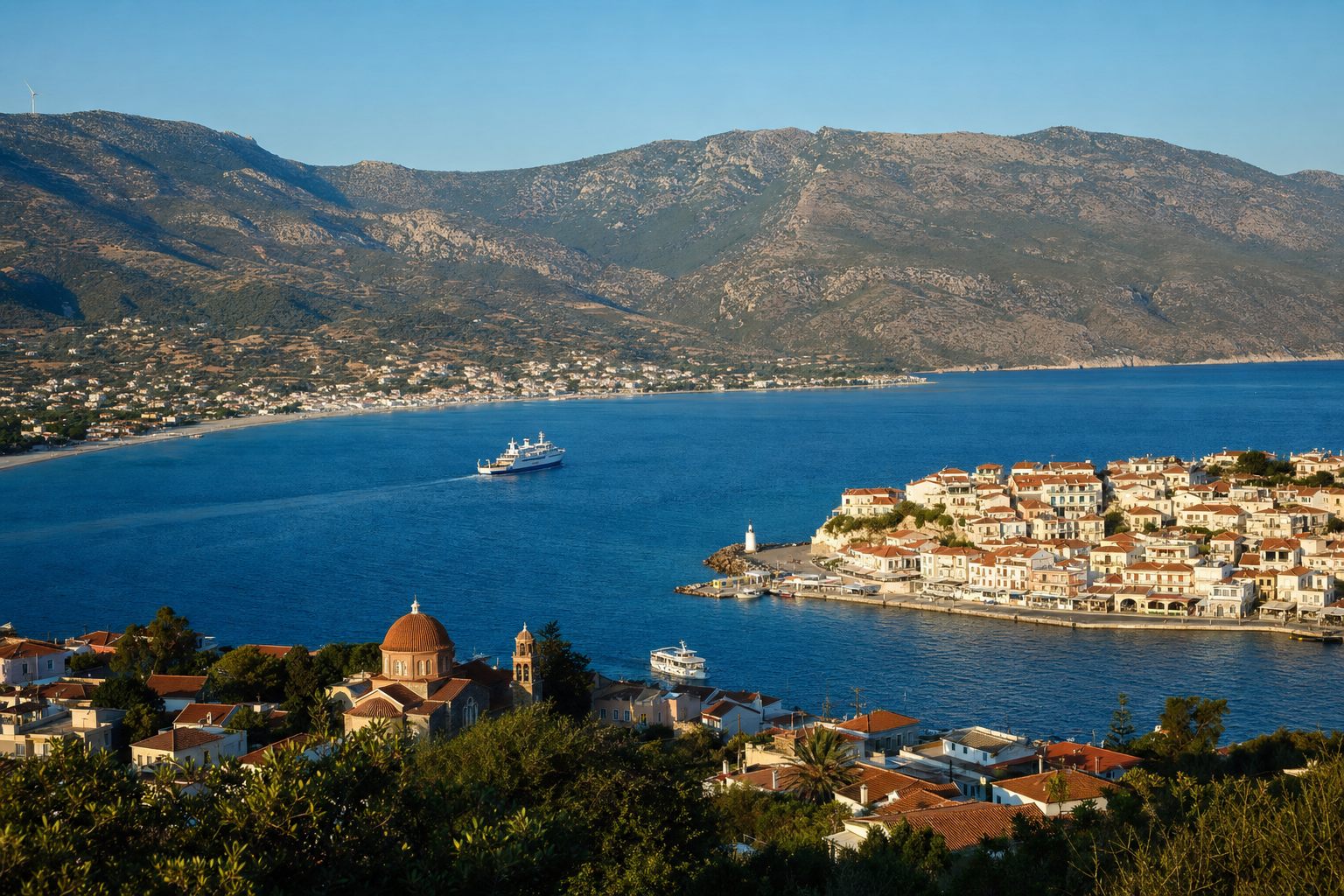 Samos Vathy and Pythagorion Ports: Which Fits Your Trip?