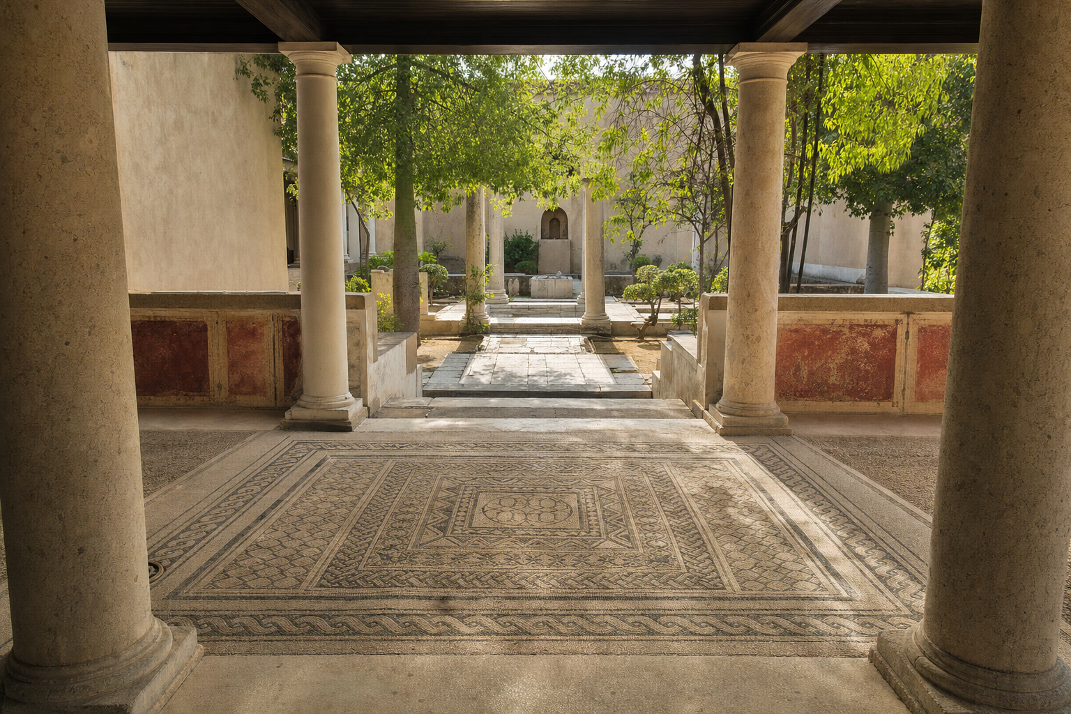 Kos Casa Romana Mosaics: How to Read the Motifs